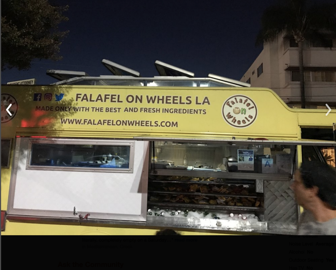 Falafel on Wheels