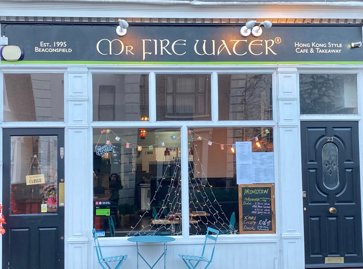 Mr Firewater cafe
