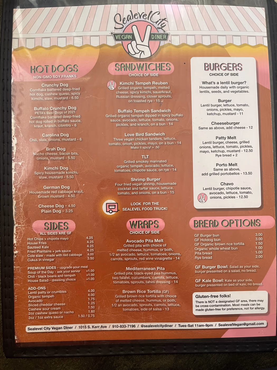 Sealevel City Vegan Diner