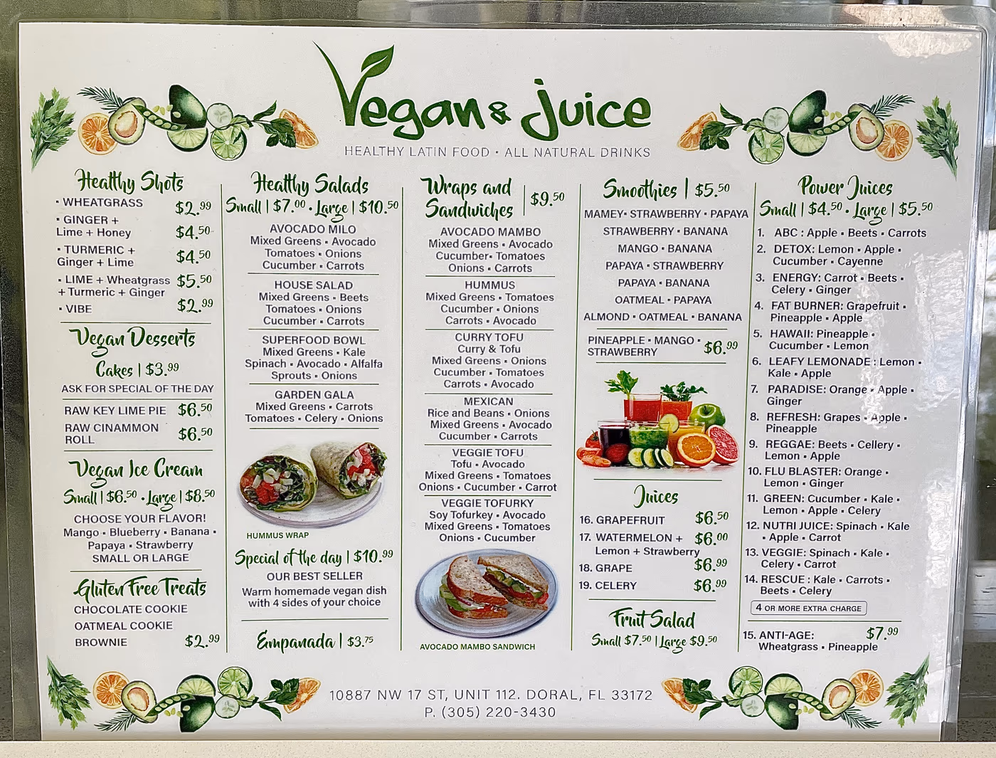 Vegan and Juice